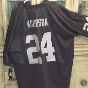 NFL Football Jersey woodson Oakland Raiders # 24